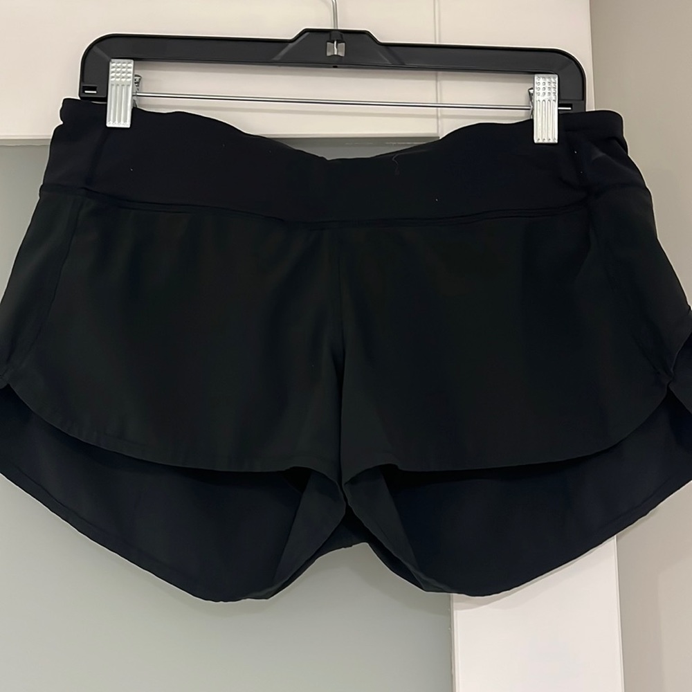Lululemon Black Running Shorts